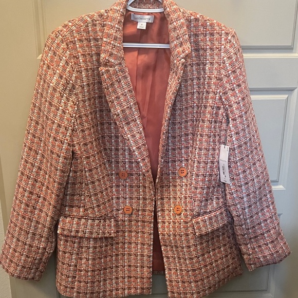 Size 16 Liz Claiborne  women’s tweed blazer NWT - Picture 1 of 10
